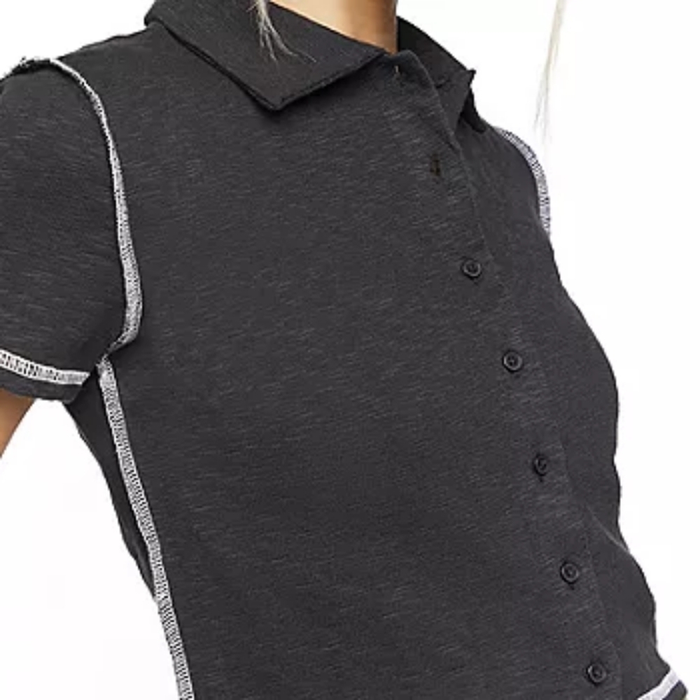Forever 21 Short Sleeve Button-Down